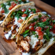 Queso Chicken Tacos Recipe – Cheesy & Flavor-Packed Tacos