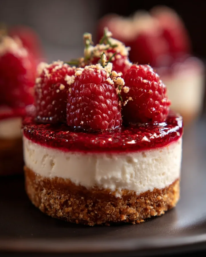 Raspberry Vegan Cheesecake