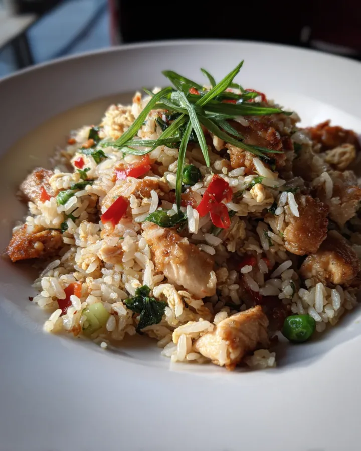 Restaurant Style Chicken Fried Rice