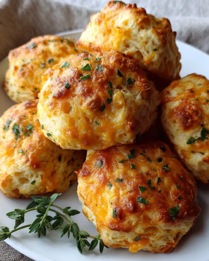 Savory Cheddar and Chive Biscuits