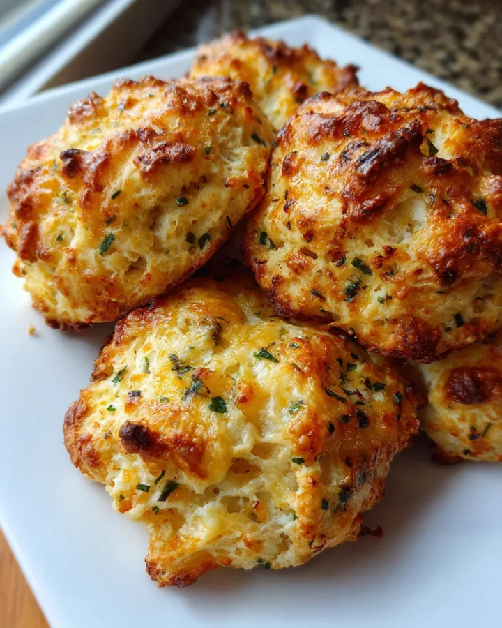 Savory Cheddar and Chive Biscuits
