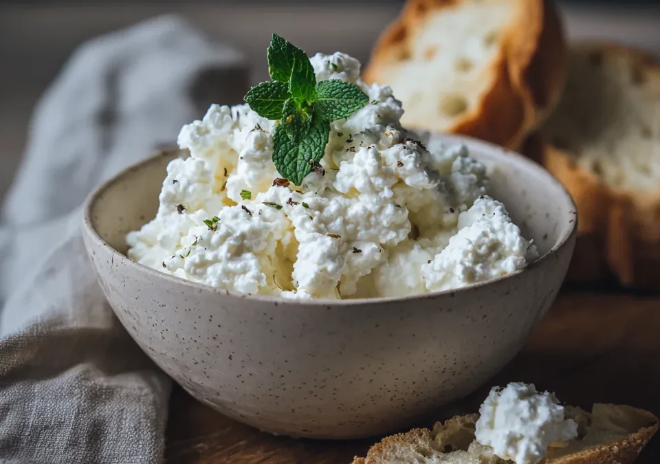 Savory Cottage Cheese Bowl