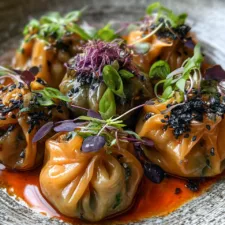 Shiitake and Kimchi Dumplings: A Delicious Fusion of Flavors