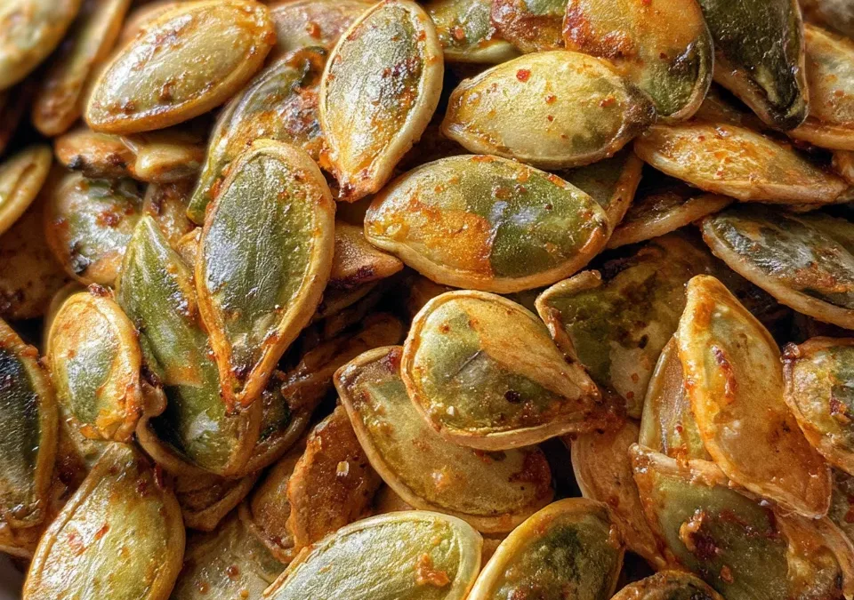 Spiced Roasted Pumpkin Seeds