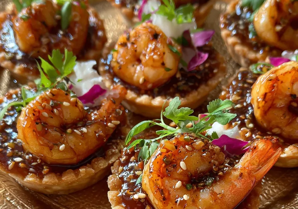 Spicy Shrimp Ceviche Cups