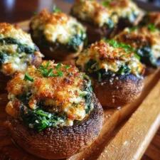 Spinach and Feta Stuffed Mushrooms: A Perfect Appetizer for Any Occasion