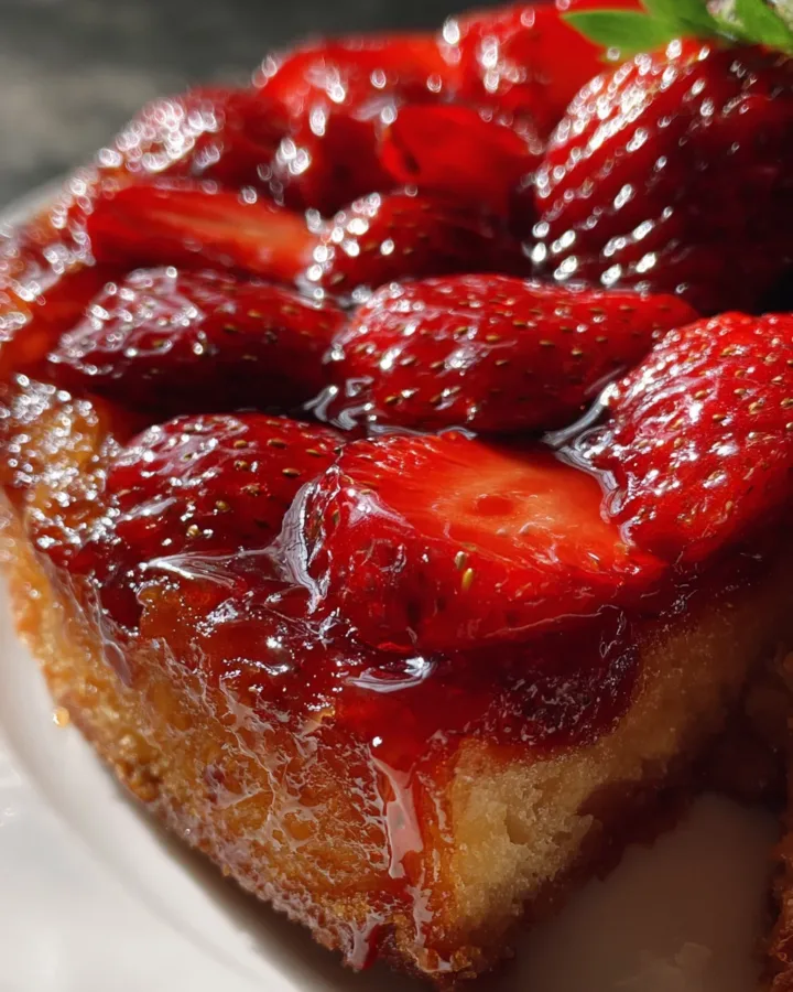 Strawberry Upside Down Cake