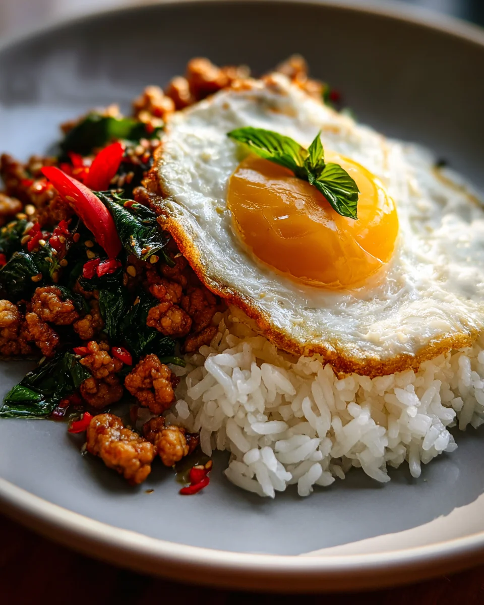 Thai Basil Chicken (Pad Krapow Gai)