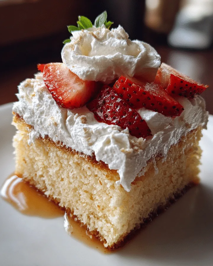 Tres Leches Cake