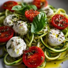Zucchini Noodle Caprese: A Refreshing and Flavorful Summer Dish