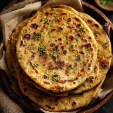 Aloo Paratha Recipe (Stuffed Potato Flatbread)