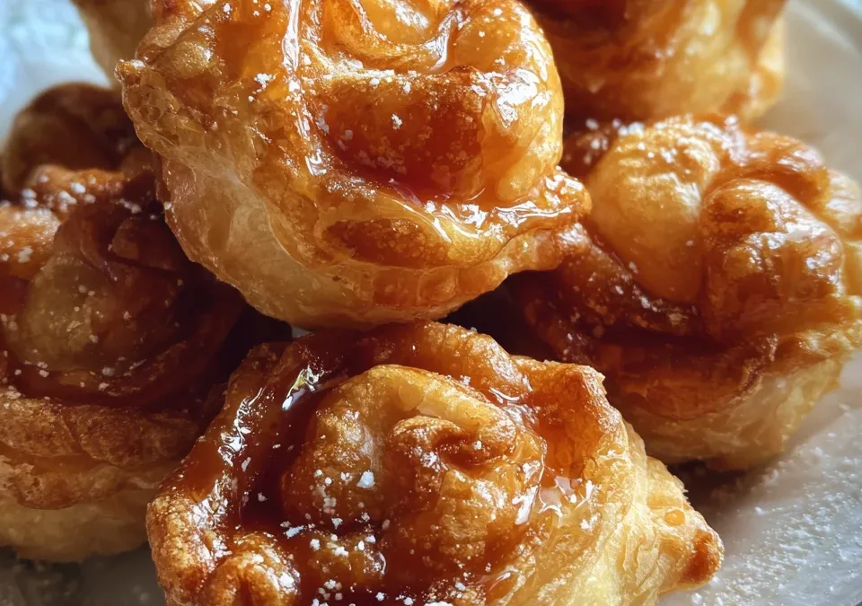Apple Rose Puffs