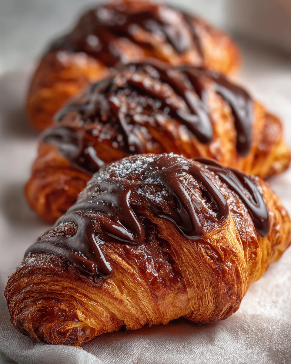 Brownie Batter Croissants
