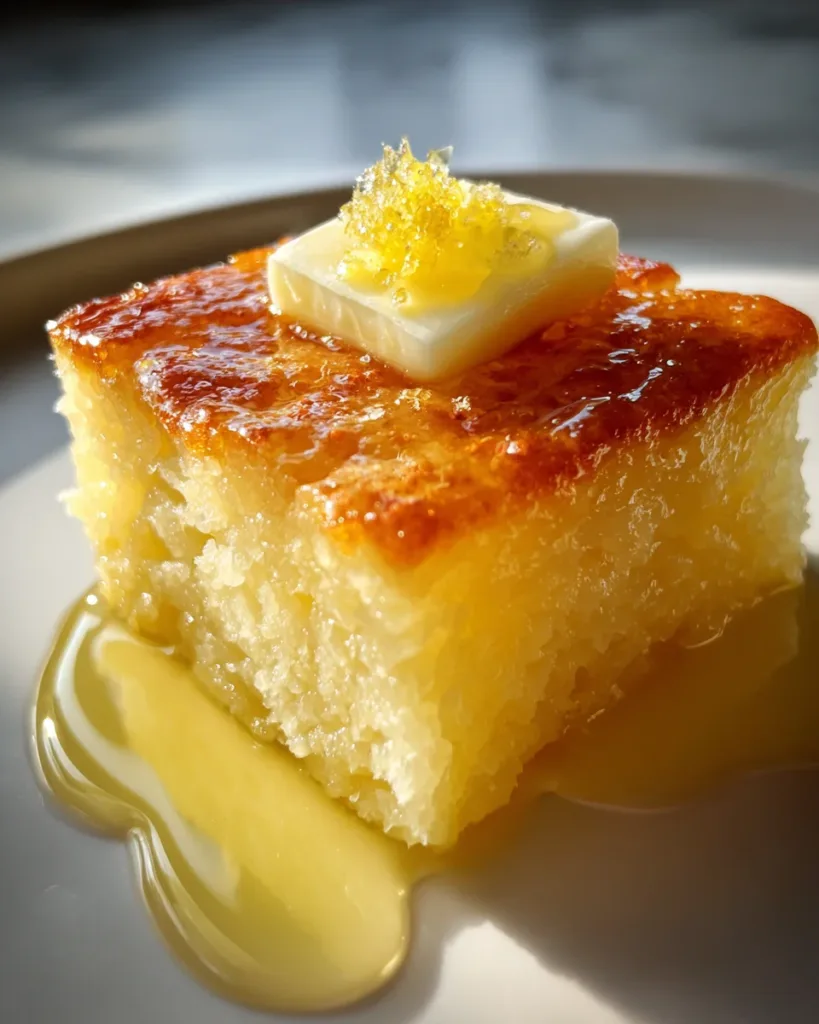 Butter Mochi