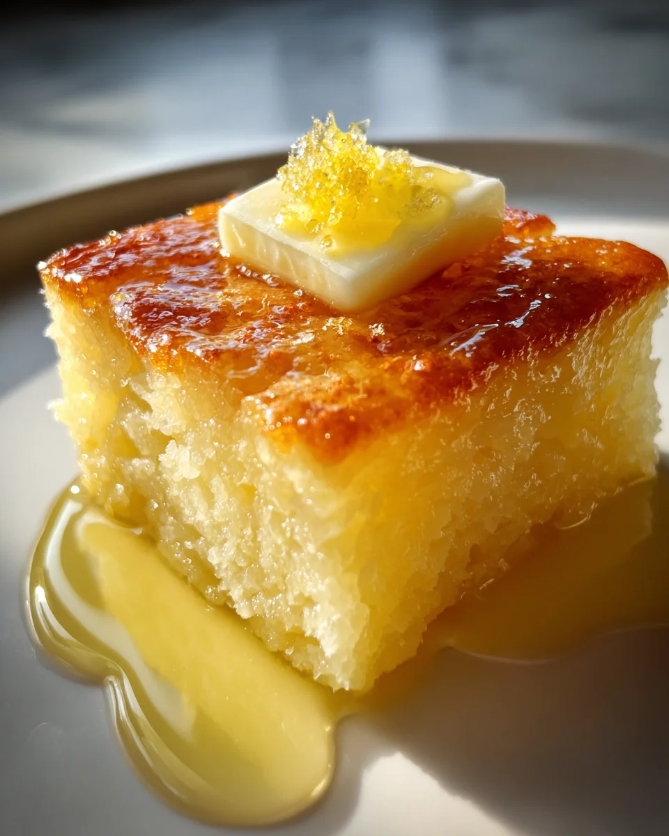Butter Mochi