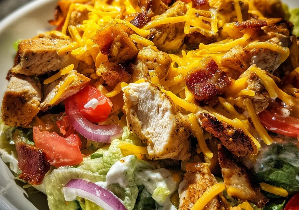 Chicken Fajita Cobb Salad
