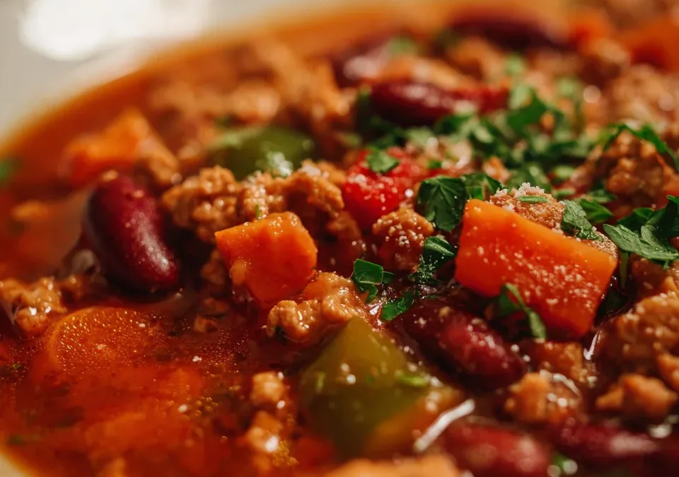 Crock Pot Turkey Chili