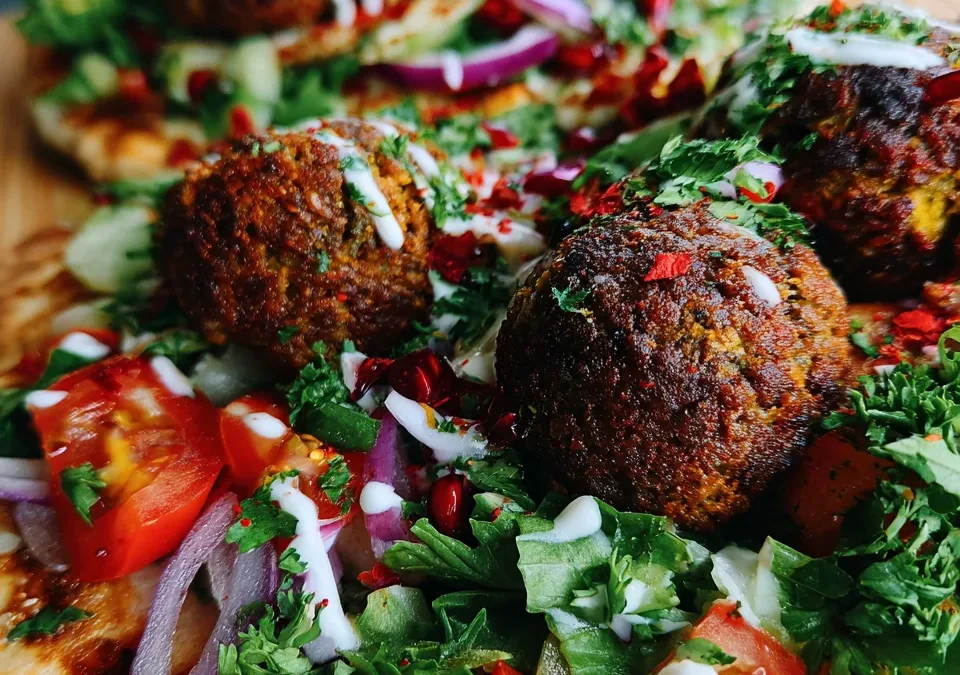 Falafel Flatbread