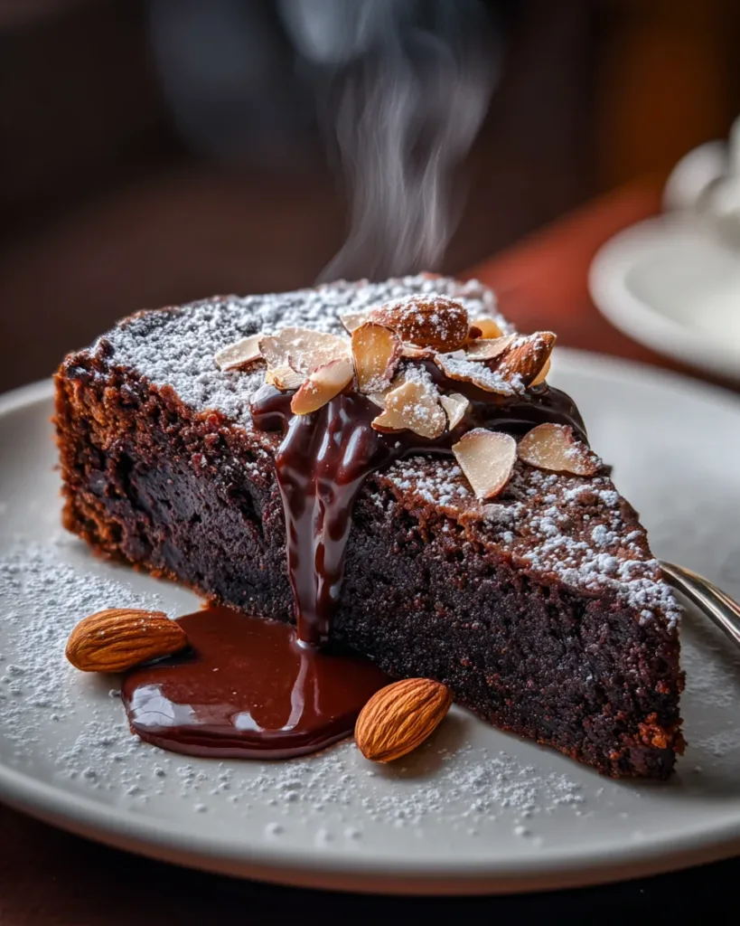 Flourless Chocolate Almond Torte