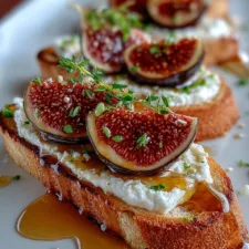 Goat Cheese and Fig Crostini with Honey Drizzle: The Ultimate Appetizer Recipe