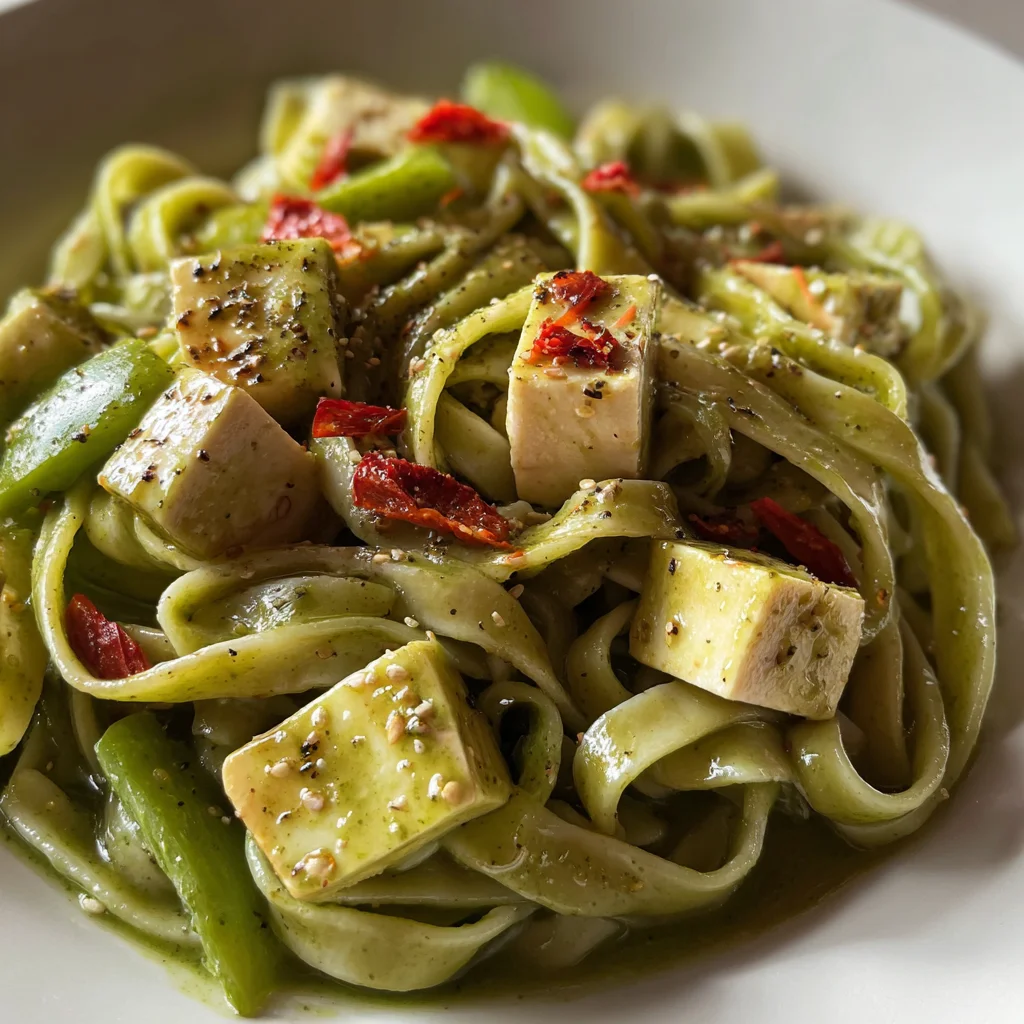 Green Goddess Silken Tofu Pasta