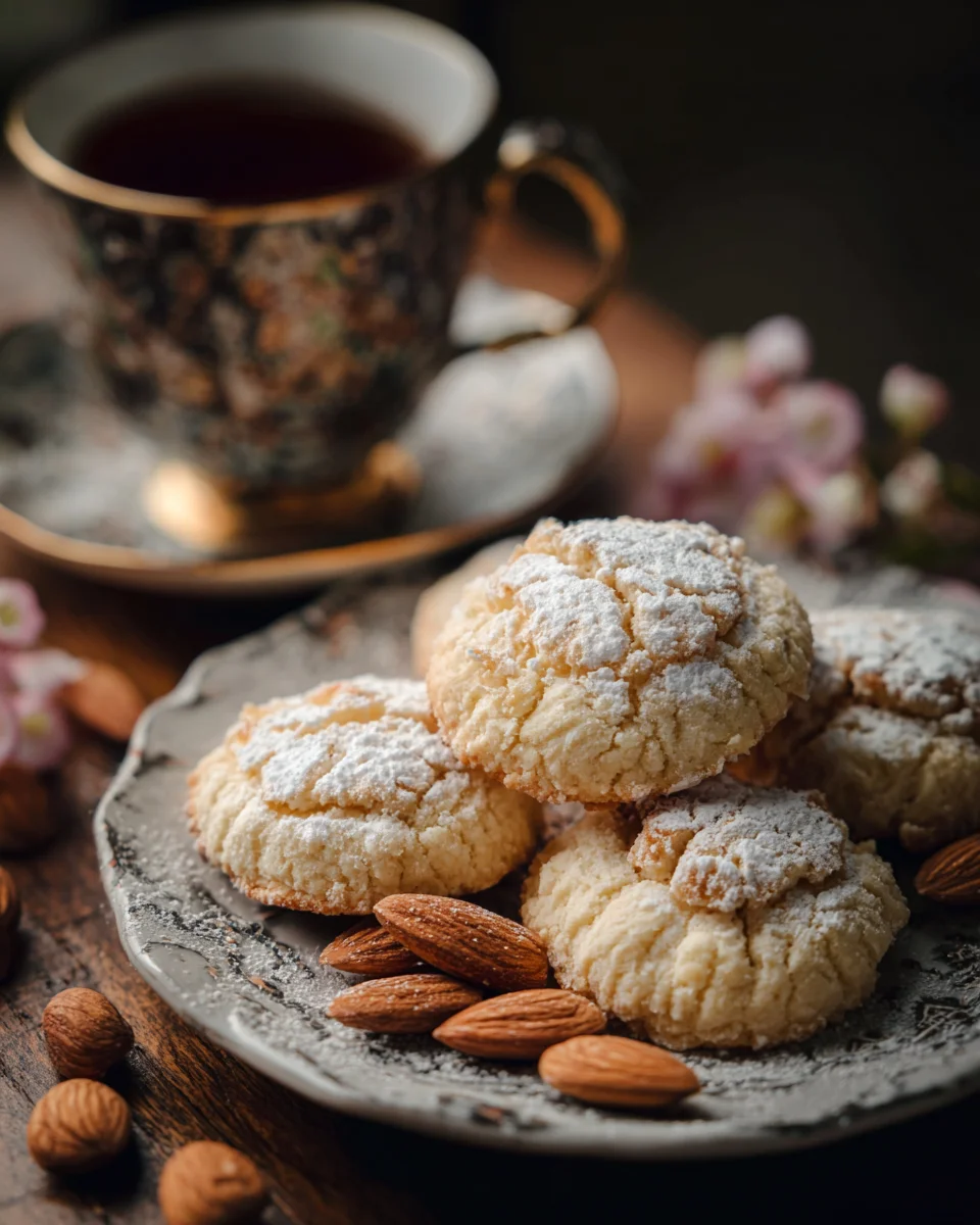 Irene's Cretan Biscuits (Greek Almond Cookies)