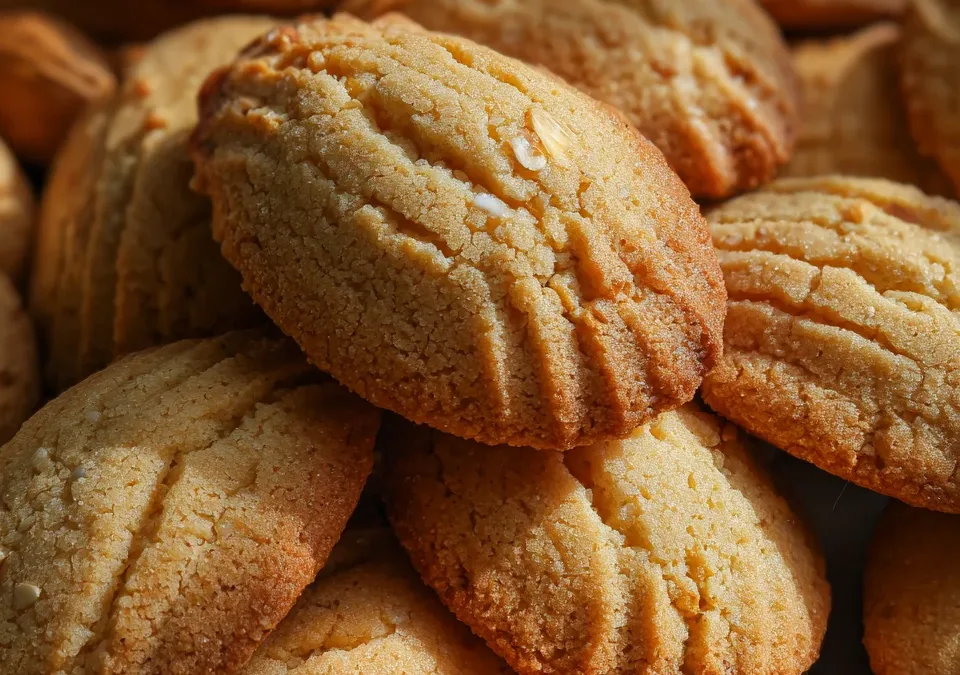 Irene's Cretan Biscuits (Greek Almond Cookies)