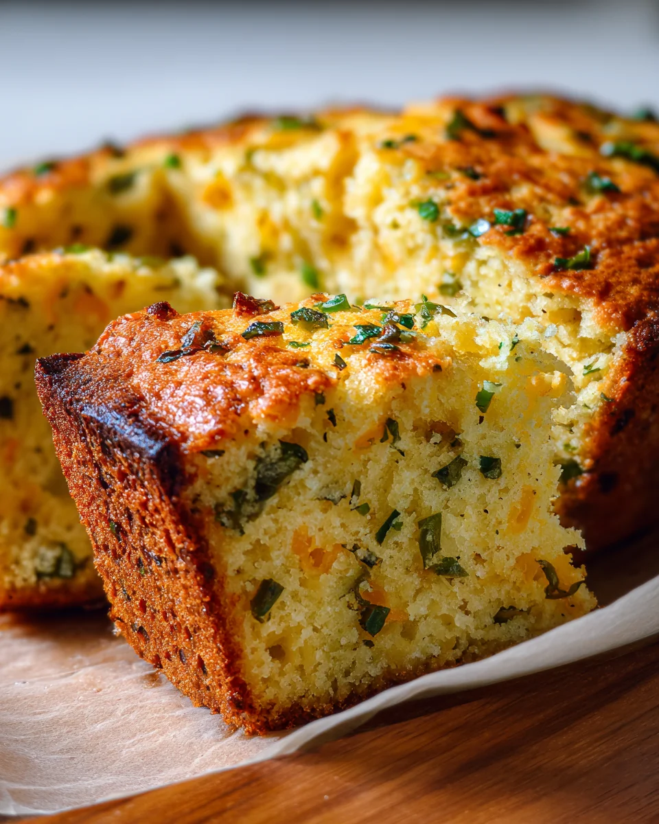 Jalapeño Cheddar Cornbread