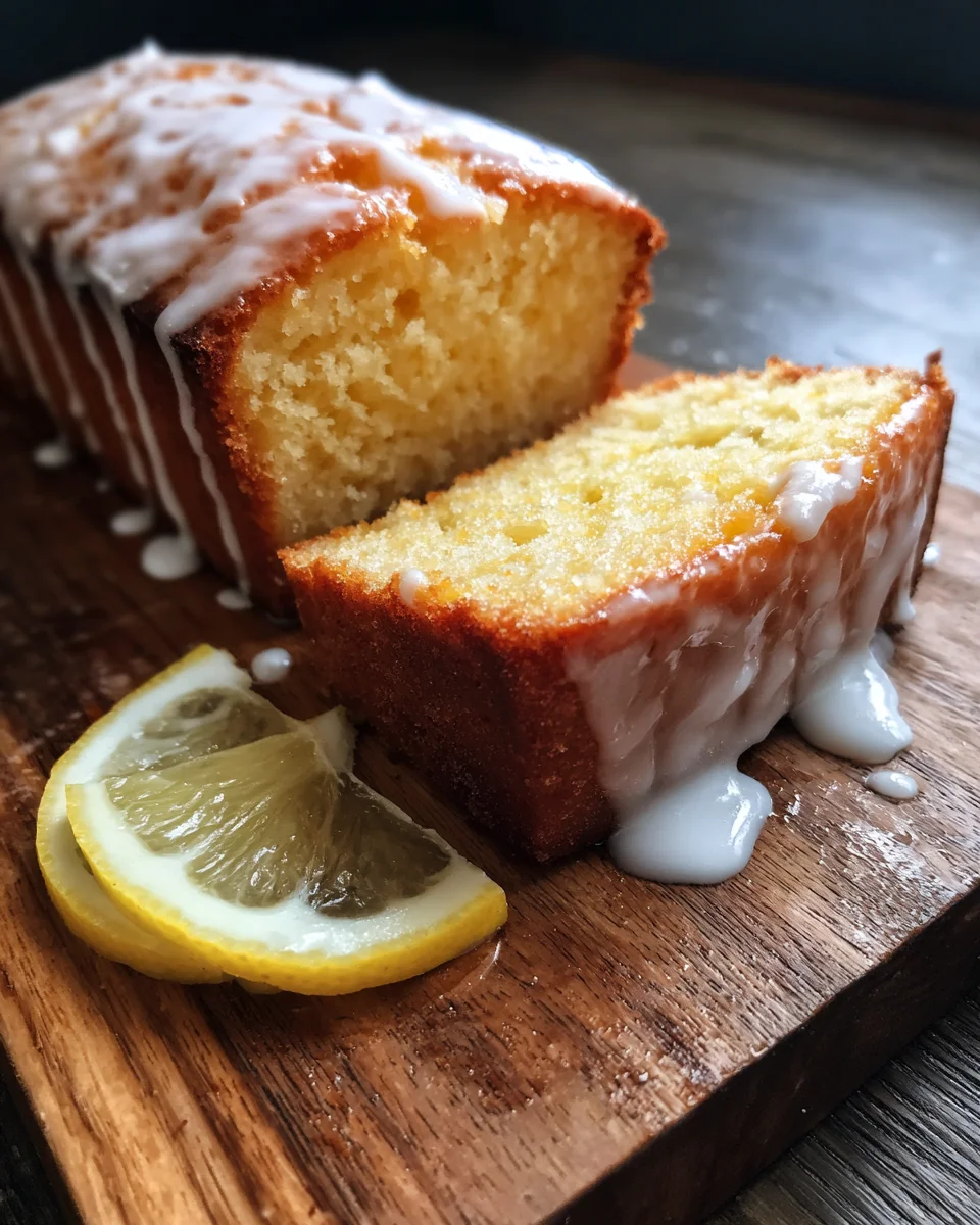 Lemon Drizzle Loaf Cake