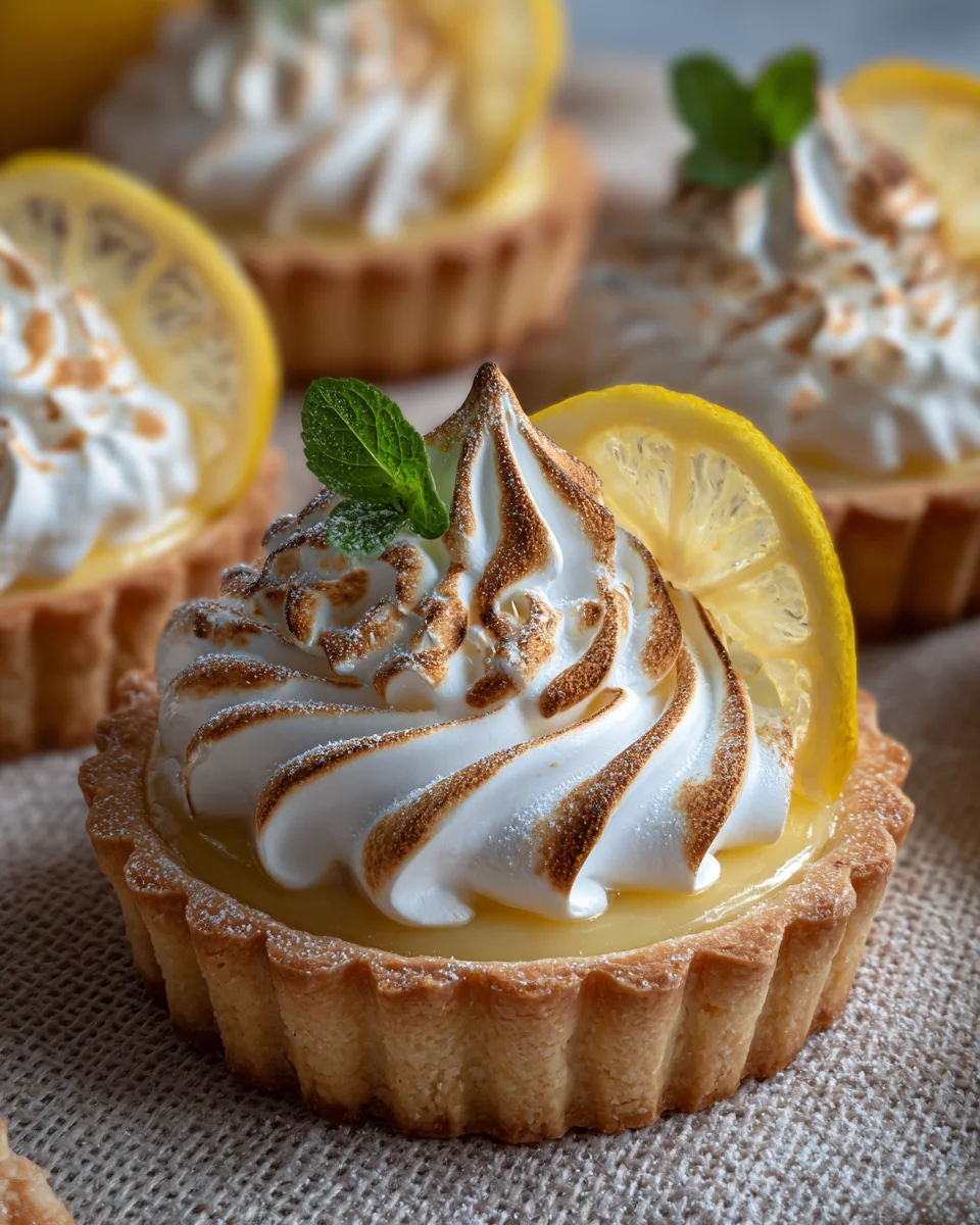 Lemon Meringue Tartlets