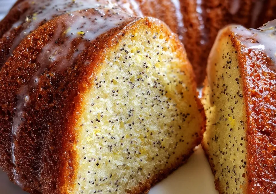 Lemon and Poppy Seed Bundt Cake
