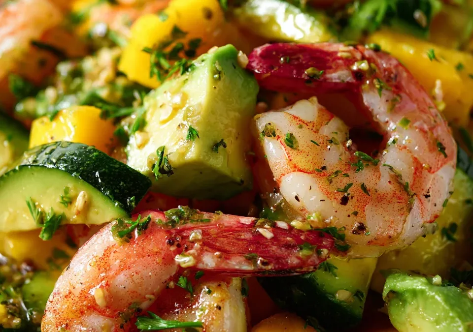 Mango Avocado Shrimp Salad