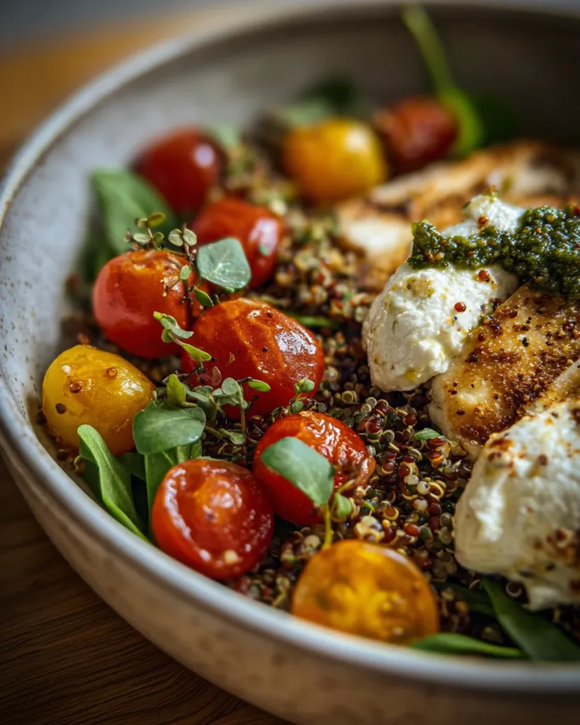 Mediterranean Quinoa Bowl