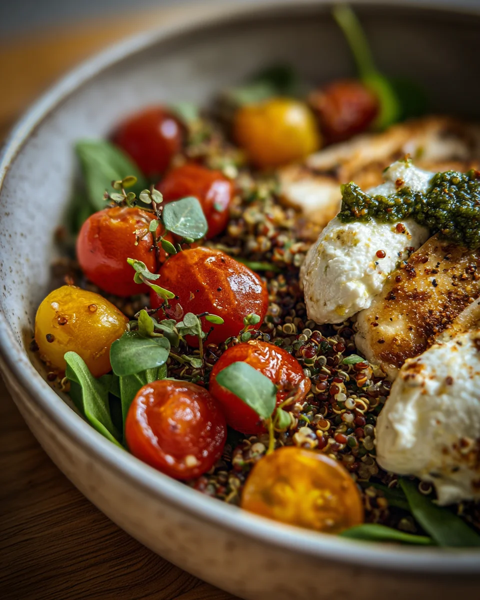 Mediterranean Quinoa Bowl