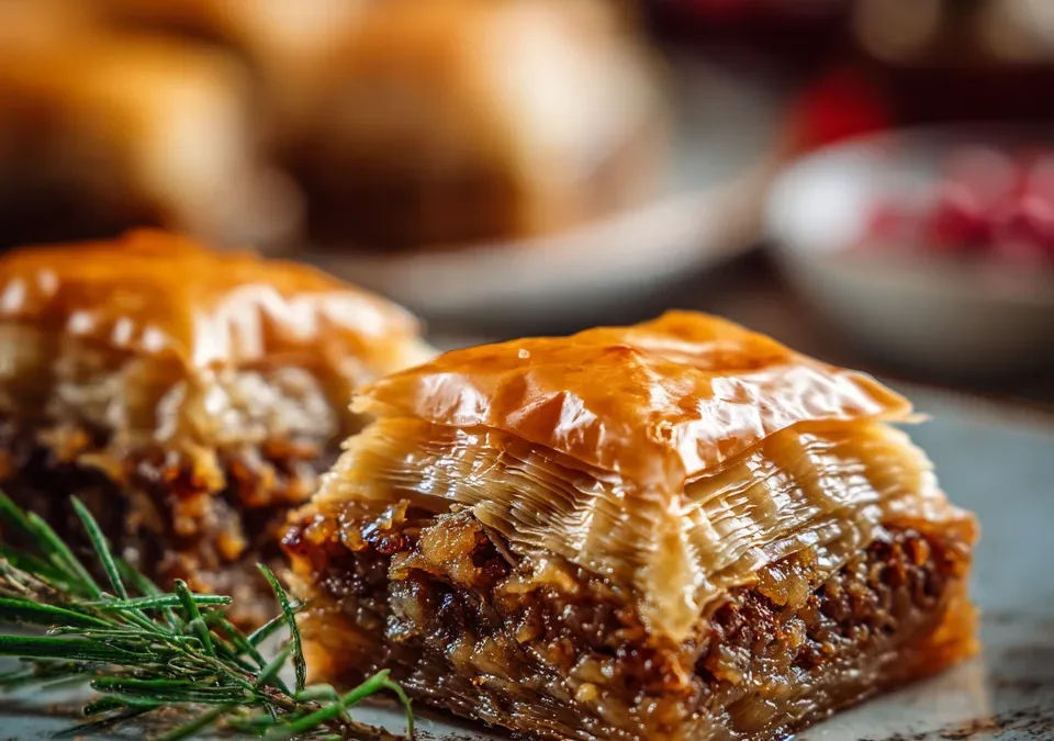 Mince Pie Baklava
