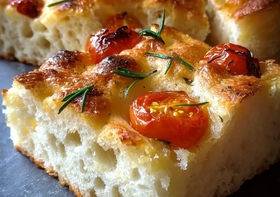 No-Knead Focaccia