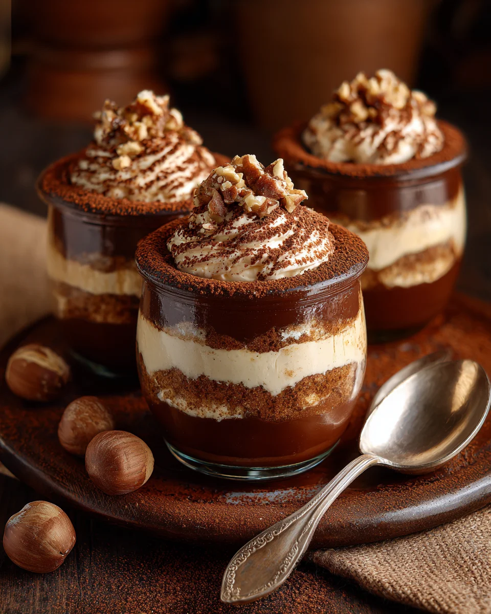 Praline Tiramisu Pots