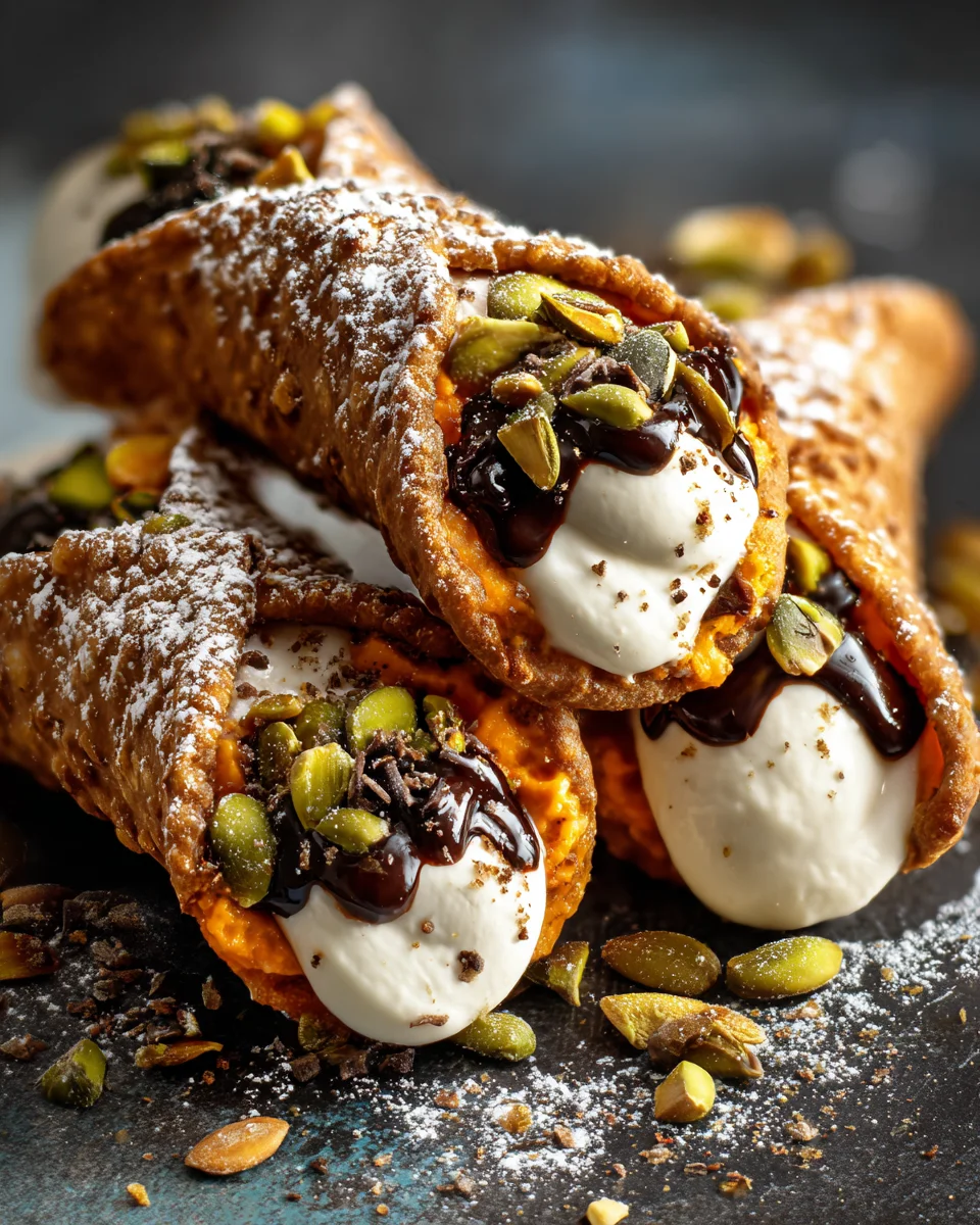 Pumpkin Cannoli