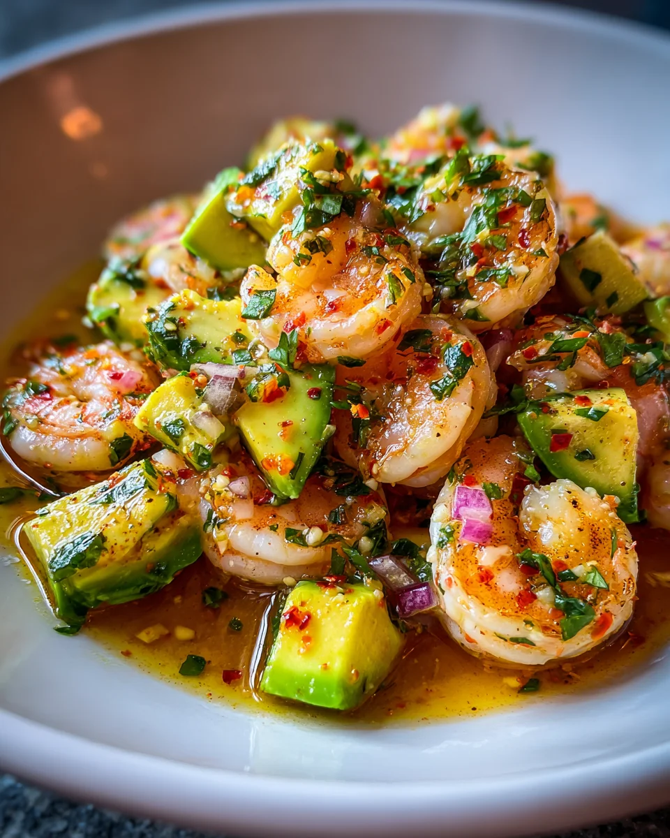 Shrimp and Avocado Ceviche