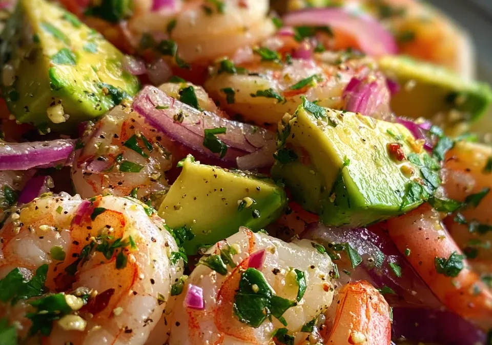 Shrimp and Avocado Ceviche