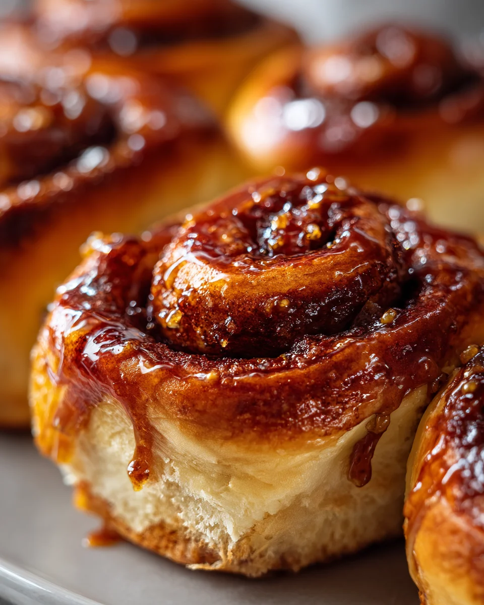 Sticky Toffee Cinnamon Rolls