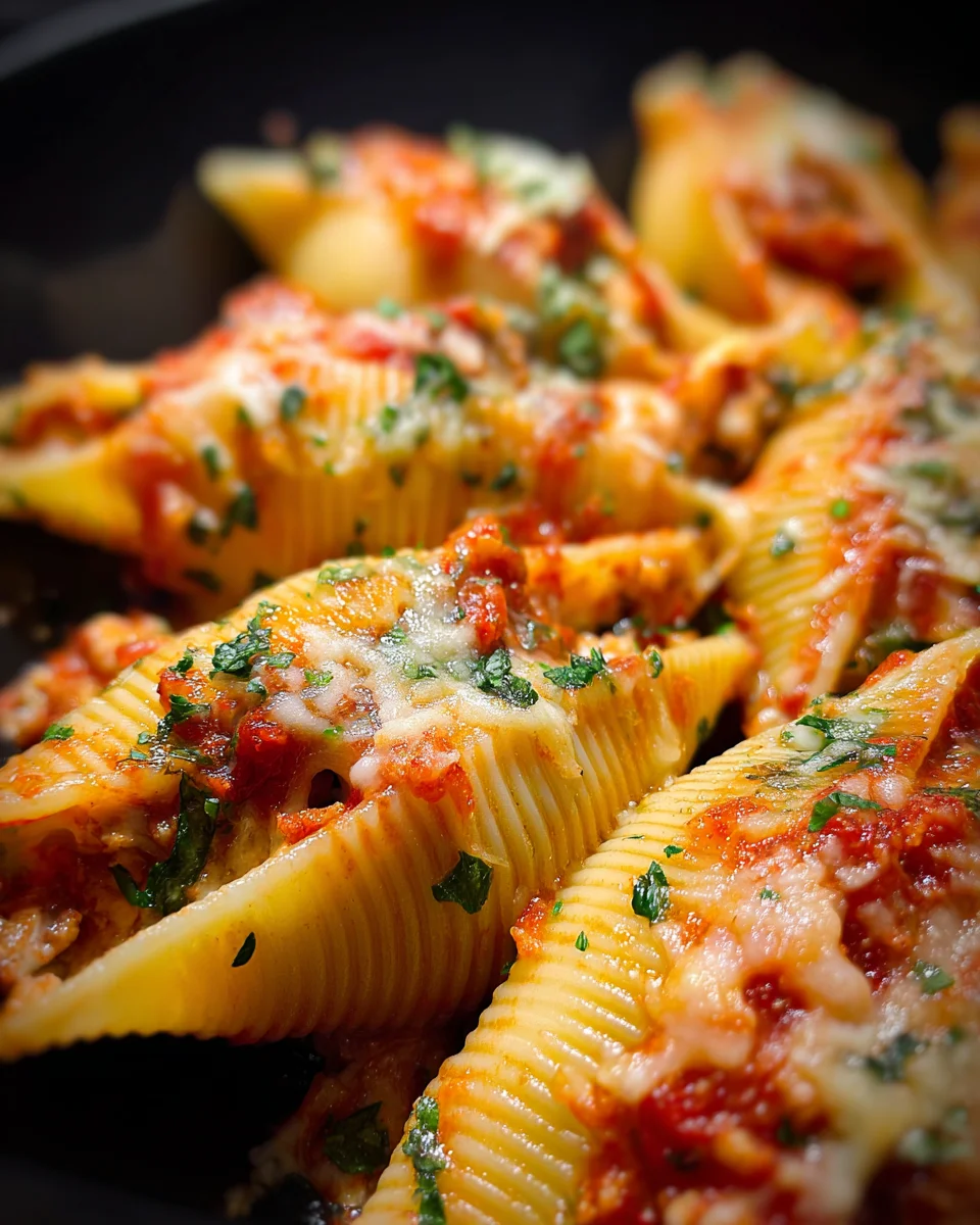 Taco-Stuffed Pasta Shells