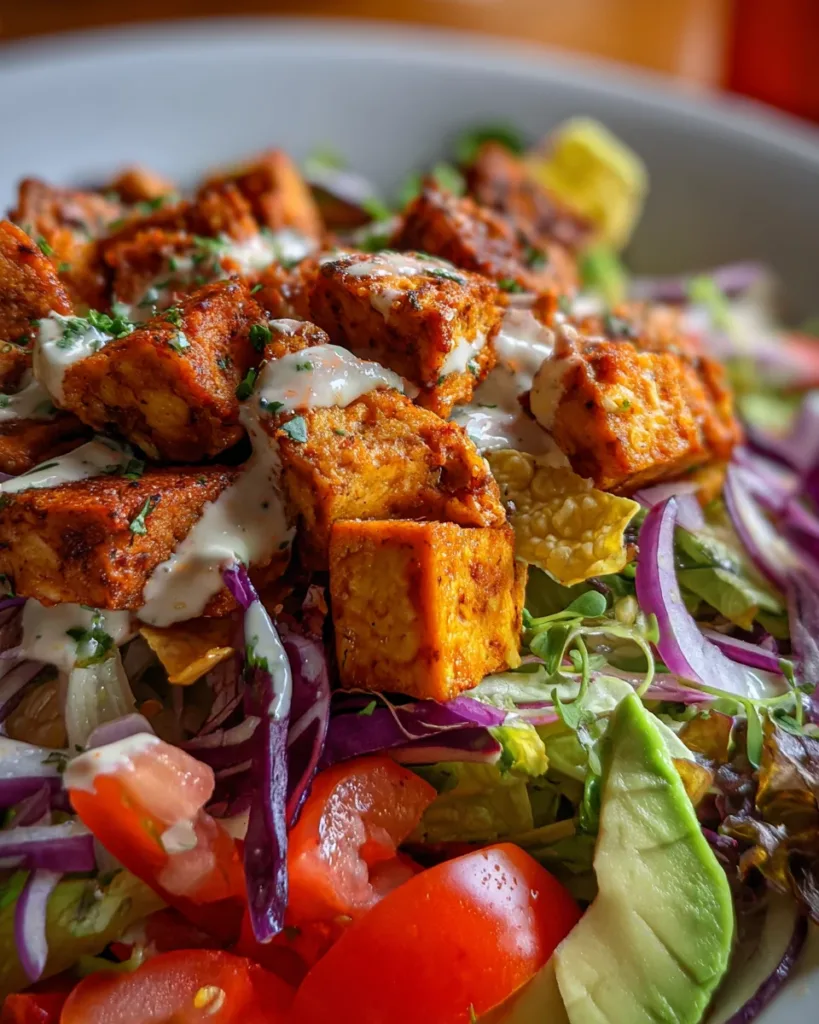 Tempeh Taco Salad