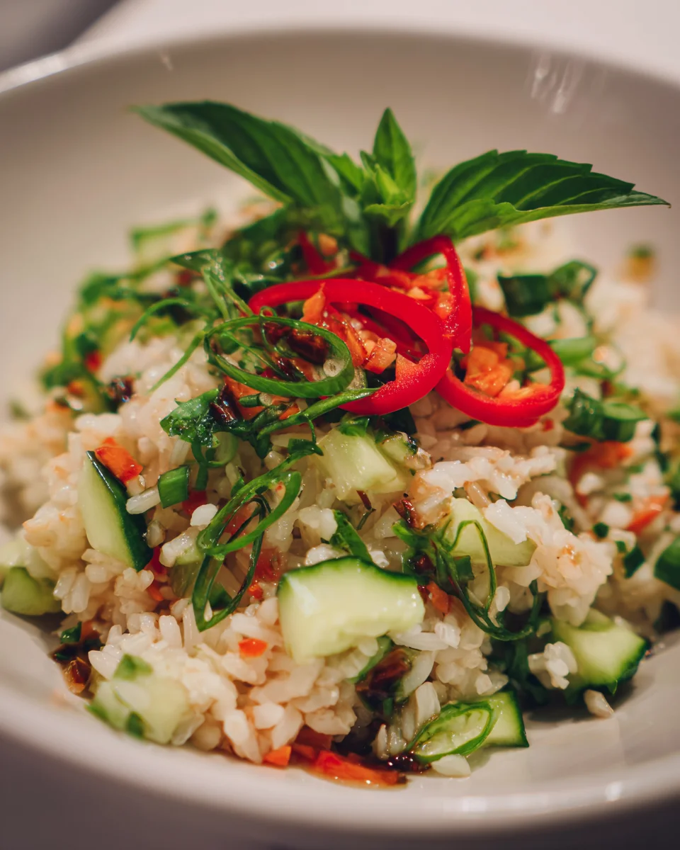 Thai Rice Salad Bowls