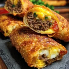 Ultimate Cheeseburger Egg Rolls Recipe: A Crispy Delight for Your Taste Buds