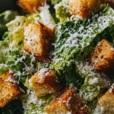 Classic Caesar Salad with Homemade Croutons: A Restaurant-Worthy Recipe