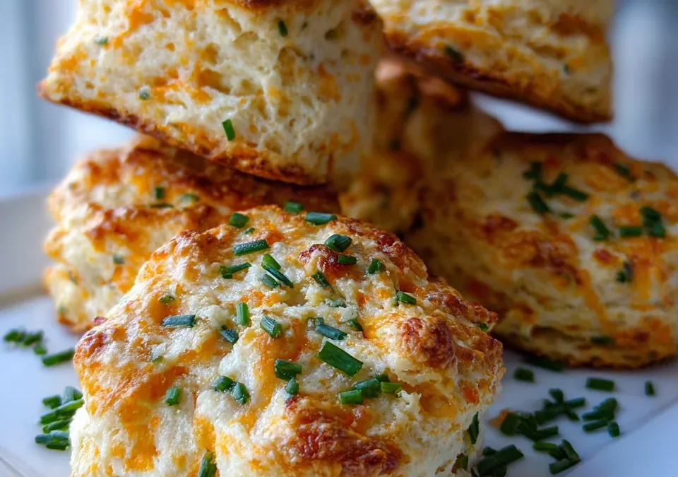 Cheddar-Chive Buttermilk Biscuits