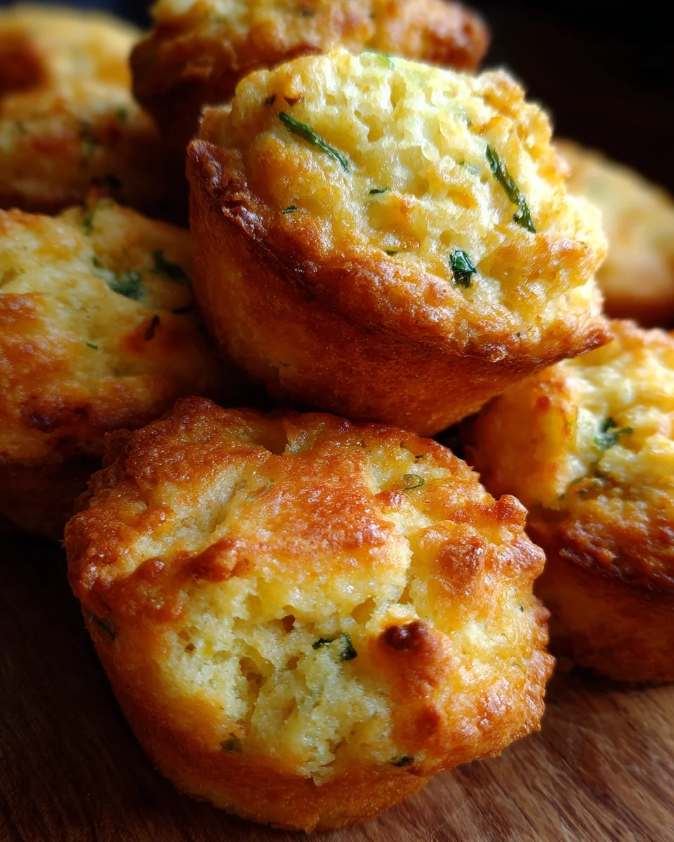 Cheese & Jalapeño Cornbread Muffins