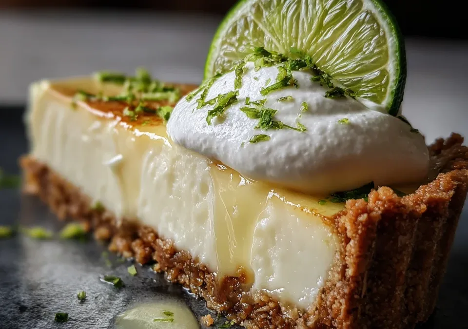 Coconut Lime Tart with Macadamia Crust