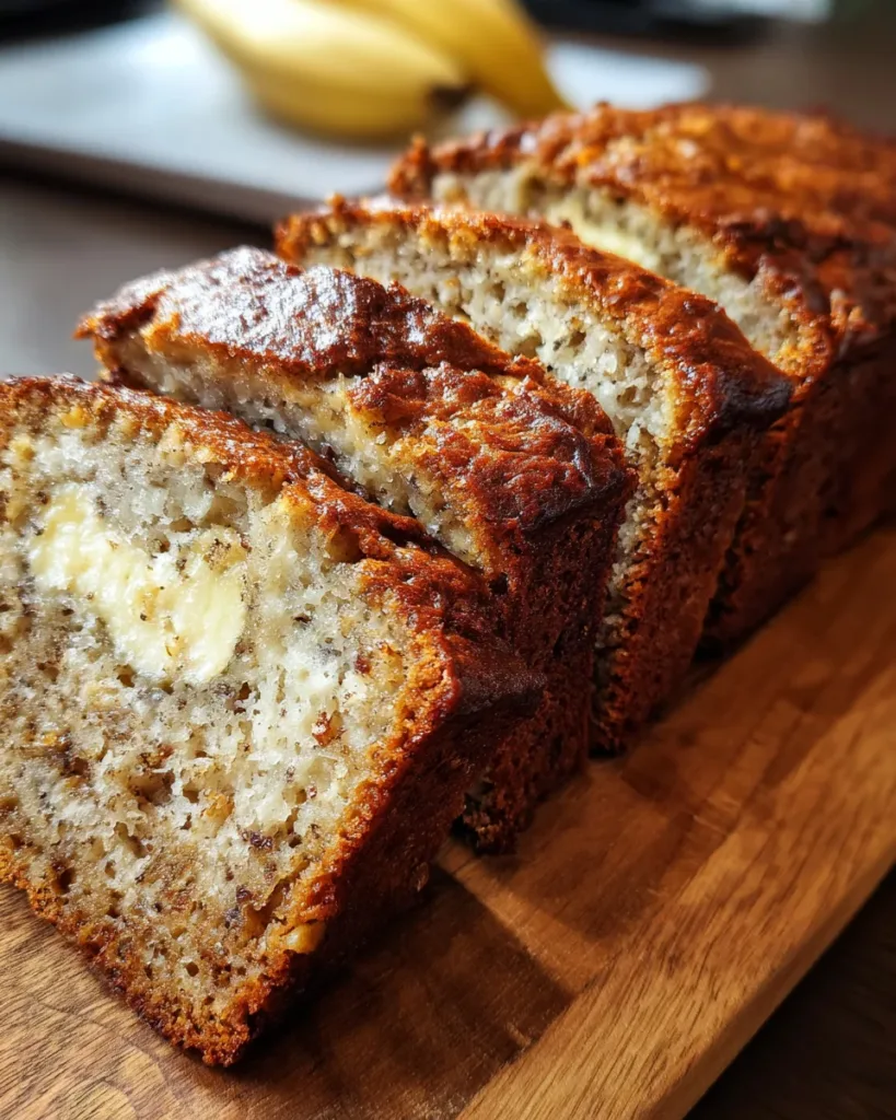 Cottage Cheese Banana Bread